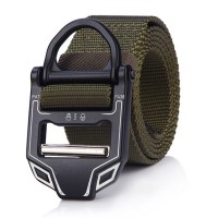 Custom Logo Quick Release Breathable Army Tactical Nylon Military Belt