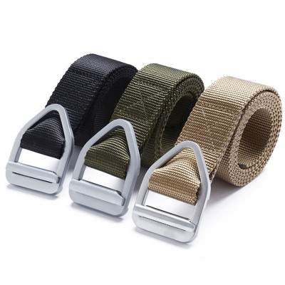 Quick-Release Metal Buckle Outdoor Military Style Nylon Tactial Belt