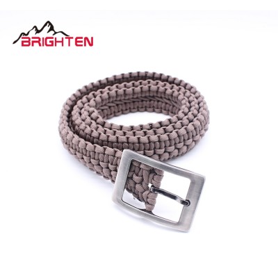 wholesale custom logo hand-made survival 550 paracord belt