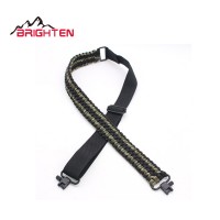 New Extra Wide 550  Paracord Air Hunting Tactical Rifle Gun Sling with Swivels