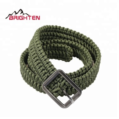 wholesale survival green paracord tactical belt