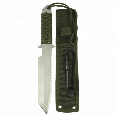 Tanto Knife survival cold steel with Fire Starter