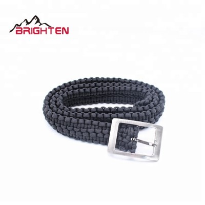 45inch multifunctional paracord survival belt for camping