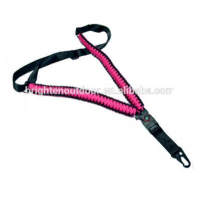 Hunting single shoulder paracord 1 Point rifle sling