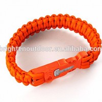 fire starter paracord bracelet